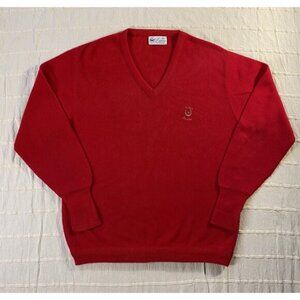 Vintage Pickering Sweater Men's Size XL Made in USA Golden Horseshoe Golf Club